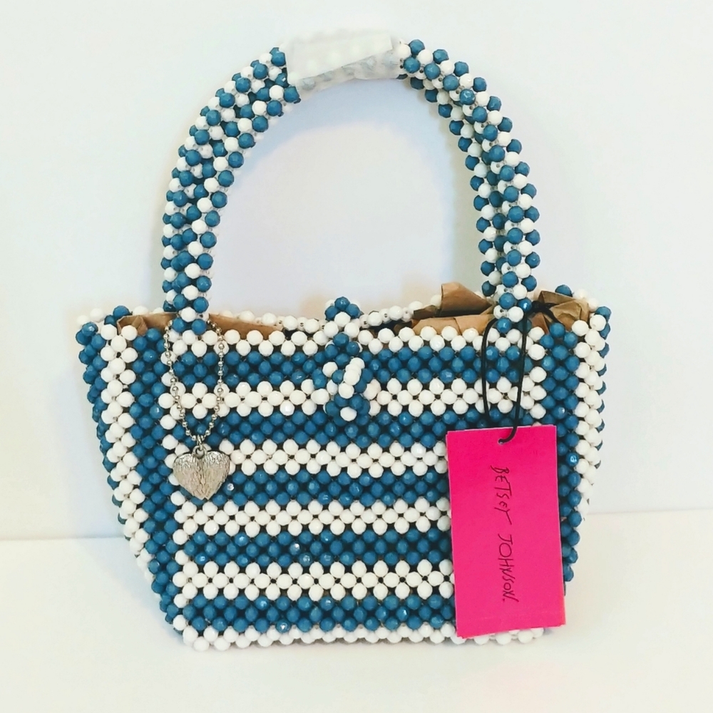 Betsey Johnson Just Bead It Satchel